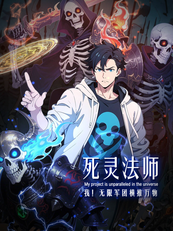 死灵法师我无限军团横推万物动态漫