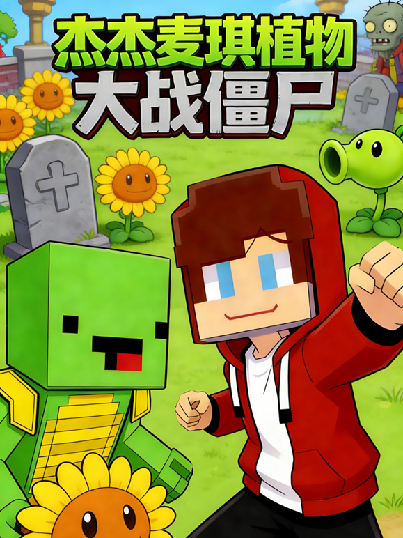 杰杰麦琪植物大战僵尸